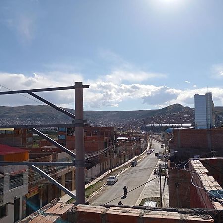 Hostal Vista Al Lago Titicaca Puno Buitenkant foto