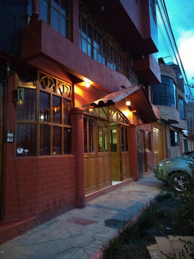 Hostal Vista Al Lago Titicaca Puno Buitenkant foto