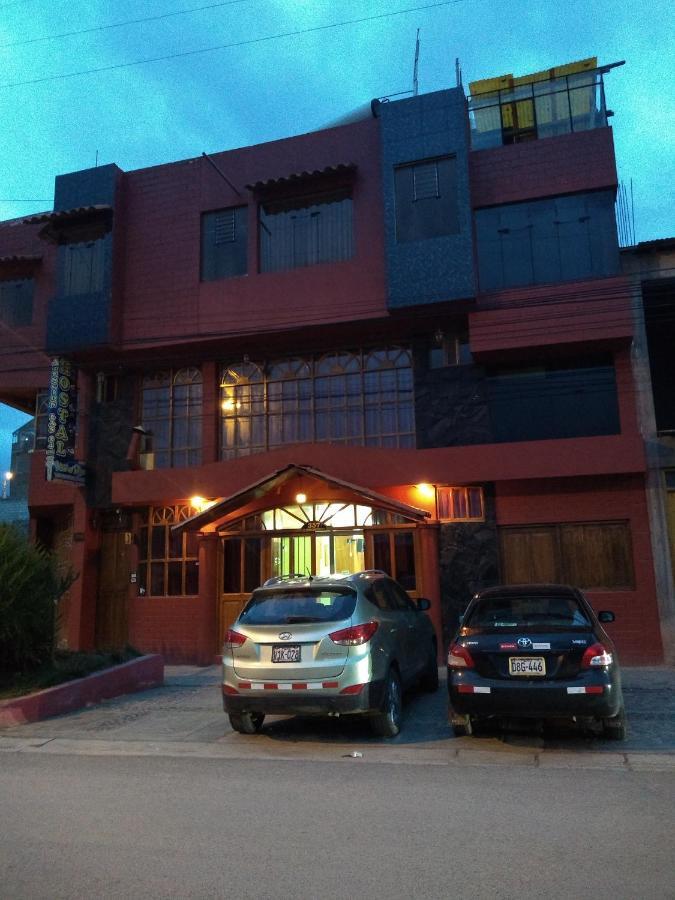 Hostal Vista Al Lago Titicaca Puno Buitenkant foto